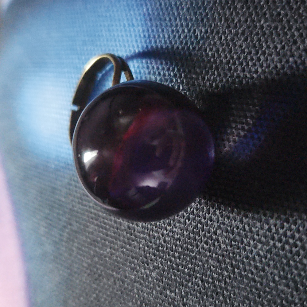 Colorful Swirl Statement Ring - Picture 2 of 7